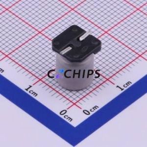 Condensateur électrolytique en aluminium SMD UUR1H101MNL6GS, SMD, D8xL10mm 100uF 20% 50V 235.3mA-10kHz - Product Image 2