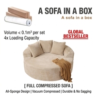 Großhandel Modernes Stoffsofa-Bett Gewerbliche Qualität Hotelprojekt-Möbel für Airbnb-Angebot Italienischer Minimalistischer Stil zum Fabrikpreis