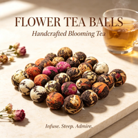 Thé en fleurs de rose séchée de qualité supérieure en gros, thé santé aux herbes, en vrac 6g, thé floral spécialisé, noué à la main, coffret cadeau naturel