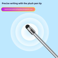 Stylet universel télescopique en alliage, pointeur rétractable capacitif pour tablette et ordinateur, bâton de lecture tactile en métal pour
