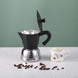 Matt Finish Aluminum 3 6 Cups Espresso <strong>Coffee</strong> Moka Pot Stainless Steel <strong>Induction</strong> Cooker <strong>Coffee</strong> <strong>Maker</strong>