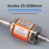 Sensor Perpindahan Magnetostriktif Silinder Induksi Magnetik Non-Kontak Terintegrasi Pengukuran Tingkat Cairan Presisi Tinggi