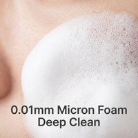 Nettoyant Visage Effervescent Auto-Moussant Instantané pour un Nettoyage Profond des Pores, à Base d'Acides Aminés, Marque Privée