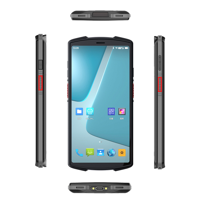 N60 PDA Scanner 5.99 Inch Wireless 2d Barcode Scanner IP67 Mobile Computer Pdas