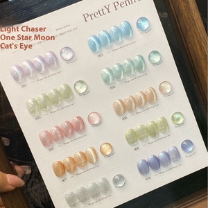 Pretty Penny 2025 Esmalte de Ojos de gato de 10 <span class=keywords><strong>colores</strong></span> de larga duración Esmalte de <span class=keywords><strong>uñas</strong></span> de gel UV Botella de fototerapia LED Embalaje para salones Nuevo Gel - Product Image 1