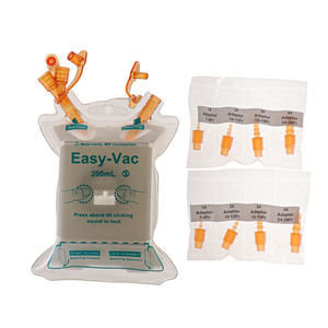 Sistema di Drenaggio a Pressione Negativa Canack EV200 Square Closed Hollow con Molla per Ferite, Tipo Disinfezione EOS, Aspirazione Easy-Vac - Product Image 1