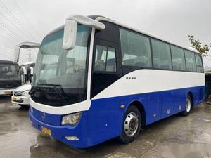 รถบัสซันลองมือสอง รุ่น SLK6850 37 ที่นั่ง เครื่องยนต์ดีเซลยูชัย 162 กิโลวัตต์ ยูโร 3 รถโค้ชมือสอง ยาว 8 เมตร ผลิตในจีน รถบัสคุณภาพดี - Product Image 4