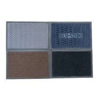 Tapis de porte d'entrée de maison tapis anti-dérapant résistant à la saleté rembourrage tapis de porte anti-poussière