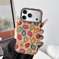 Coque de téléphone personnalisable avec motif rétro pour iPhone 18 17 Pro Max, chargement magnétique super puissant, antichoc