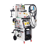 Machine de soudage par points automatique OKEAH 99EN pour la réparation de tôles en fer/aluminium, carrosserie automobile, AC 220V 19KW 210KG, utilisation en atelier 4S