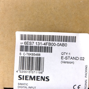 En Stock, NUEVO y Original 6ES7131-4FB00-0AB0 SIMATIC S7-1300 Módulo de Fuente de Alimentación, Pieza de Automatización Industrial - Product Image 4