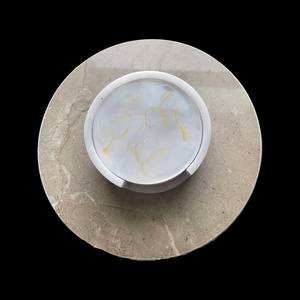 Ensemble de sous-verres en résine marbrée faits à la main Accessoires élégants et durables pour boissons Cadeau parfait pour la maison - Product Image 6