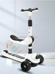 Pieghevole 3 ruote bambino monopattino con sedile per Kids3 ruota/ragazzi ragazze/Kick Push - Product Image 3