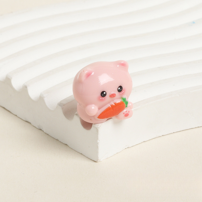colorful Radish powder pig
