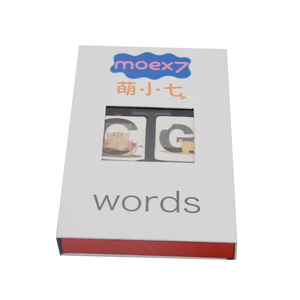 2025 tùy chỉnh in giáo dục Tiếng Anh nói chuyện học tập thẻ flash với Hộp quà tặng - Product Image 2