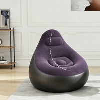 Pouf triangulaire en tissu pour salon, siège au sol, fauteuil individuel, mobilier d'intérieur