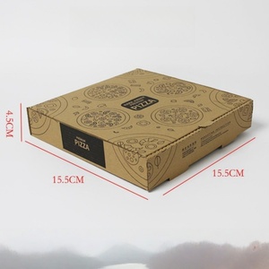 Cajas de Pizza y Sushi Ecológicas Impresas Personalizadas - Laminación Mate, Relieve Brillante, Tamaños/Logotipo Personalizados, Embalaje para Llevar - Product Image 1