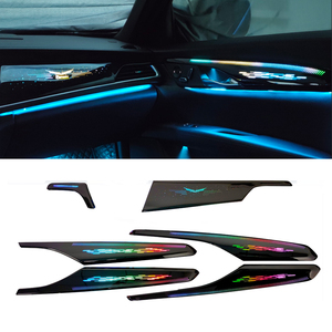 Kit d'éclairage d'ambiance intérieur LED 256 couleurs Symphony pour Cadillac CT6 2016-2022, accessoires de décoration de bande lumineuse - Product Image 1