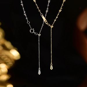 สร้อยคอรูปดอกพลัมเล็กๆ ชุบทองคำ 18K ยี่ห้อซินฟลาย และกำไลข้อมือรูปดาว AU750 สไตล์ทันสมัยสำหรับวันครบรอบ - Product Image 3