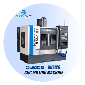 चीन क्लासिक मिलिंग सीएनसी अनुकूलित cnc मशीनिंग भागों xh7126 शौक cnc सार्वभौमिक मिलिंग मशीन - Product Image 1