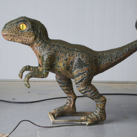 Dinosaure animatronique, petit Velociraptor bébé électrique pour exposition de dinosaures, costumes de dinosaures personnalisés, dinosaures