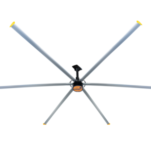 Ventilateurs de plafond industriels HVLS de 24 pieds, ventilateur de plafond à moteur PMSM de 24 pieds - Product Image 1