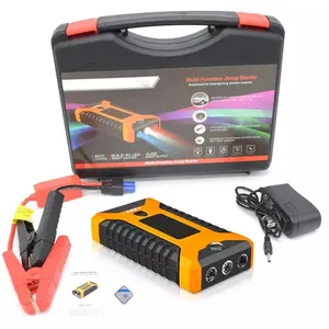 Arrancador de batería de litio portátil para coche, Banco de energía multifunción de alta potencia, 12v, 20000mAh