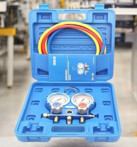 Chống va chạm VMG-2-R22-B R410A/R134a điều hòa không khí fluorometer Bộ lạnh coolants áp lực đôi Meter - Product Image 6