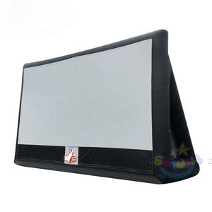 Pantalla de proyección trasera inflable para conducir <span class=keywords><strong>en</strong></span> cine, pantalla de <span class=keywords><strong>película</strong></span>, venta al por mayor - Product Image 1