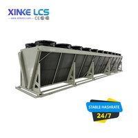 Refroidisseur adiabatique intelligent Xinke à bas prix, ventilateur axial, capacité de refroidissement de 50 à 2000 kW pour le refroidissement par immersion liquide des serveurs