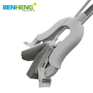 BENHENG Nouvelle conception Serpillère en éponge PVA à séchage rapide à double pressage mains libres pour le nettoyage des sols Outils de nettoyage ménager - Product Image 2