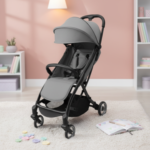 Nouveau système de voyage 2-en-1 à prix abordable, châssis léger en alliage d'aluminium, amortisseur à ressort, porte-bébé nouveau-né, <span class=keywords><strong>poussette</strong></span> - Product Image 2