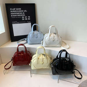 Fashionable and casual solid color large capacity handbag, new trend portable tote <b>bag</b> - Product Image 5