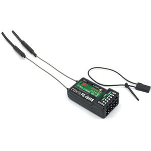 FLYSKY เครื่องรับ IA6B FS-IA6B รีโมทคอนโทรลขนาด<span class=keywords><strong>2</strong></span>.4ก. 6ช่องสัญญาณพลาสติกลอยฟ้าสำหรับเครื่องบินบังคับวิทยุแบบ DIY FPV RC รุ่นเรือสี่ใบพัด - Product Image 3
