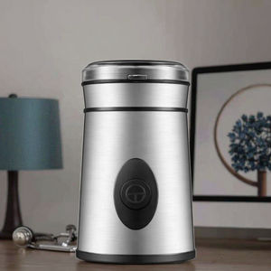 <span class=keywords><strong>Molinillo</strong></span> de Café Eléctrico Doméstico con Cuchilla de Acero Inoxidable, Capacidad de 50g, Potencia de 200W, Carcasa de Plástico, Diseño Moderno y Ecológico - Product Image 5