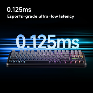 Mchose k87s Bàn Phím Cơ khí tùy chỉnh hot swappable Hifi chuyển BT 2.4G 0.125MS độ trễ thấp không dây RGB trò chơi phụ kiện - Product Image 5