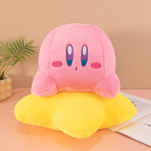 Star <span class=keywords><strong>Kirby</strong></span> peluche muñeca <span class=keywords><strong>Kirby</strong></span> tiro almohada lindo Animal relleno muñeca dibujos animados Anime cojín suave muñeca para dormir para chico al por mayor - Product Image 3