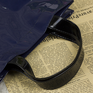 2021ใหม่มาถึงเงาโลโก้ที่กำหนดเองพิมพ์พับรีไซเคิลหนังไวนิล PVC <span class=keywords><strong>Harrods</strong></span> กระเป๋า - Product Image 3