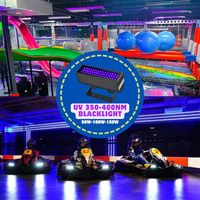 Lumière noire certifiée ETL AC100-277V 50W-150W 365-400nm IP65/IP20 pour mini-golf, laser game et aire de jeux