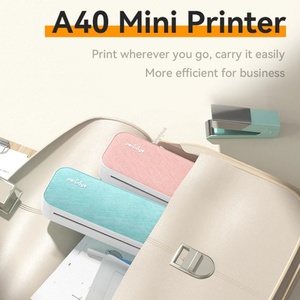 New Page A40 Portable Mini Thermal Printer A4 Paper Photo Printer From Mobile Phone Wireless Document Office <strong>A4Printer</strong> - Product Image 4