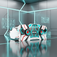 Simulador de Vuelo VR 9D de Última Generación a Precio de Fábrica, Máquina de Juegos VR/AR/MR Operada con Monedas para Parques de Aventura