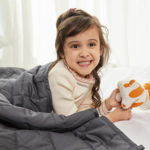 Bas Prix Usine 60 80 Sensorielle <span class=keywords><strong>Couette</strong></span> Retirer Le Couvercle Écologique Couverture Pondérée 15Lbs - Product Image 2