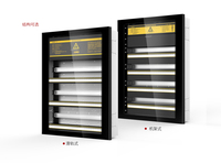 Armoire électrique modulaire intelligente KNX/EIB en alliage durable, emballée dans une boîte en carton