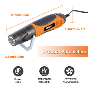 450W 220V soldadura portátil <span class=keywords><strong>pequeña</strong></span> mini <span class=keywords><strong>pistola</strong></span> <span class=keywords><strong>de</strong></span> aire caliente <span class=keywords><strong>pistola</strong></span> <span class=keywords><strong>de</strong></span> <span class=keywords><strong>calor</strong></span> para reparación móvil envoltura retráctil - Product Image 4