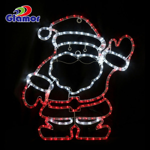 2021 glamour 2d strada esterna impermeabile <span class=keywords><strong>rosso</strong></span> led street 2d regalo scatola di fata di natale motivo luce - Product Image 6