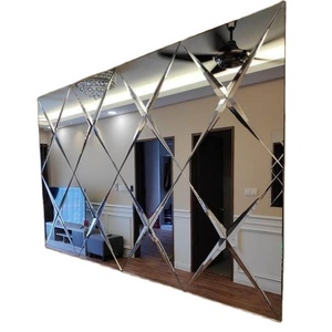 Explosive Nordic Style Frameless Combination Wall <b>Silver</b> <b>Mirror</b> Tiles - Product Image 1
