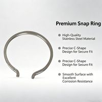 Factory Direct Wholesale Custom Stainless Steel Circlip Retaining Ring Spring YUHUI YH-27 Left/Right-Handed 20 lb Load Capacity