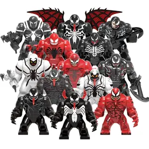 X0327 Super Hero Movie Venom Carnage Anti-Venom Riot Action Bricks Model Collection Building Blocks Kid Toys Gift Juguete XH1911