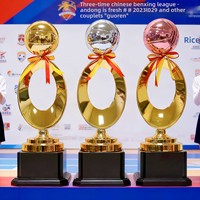 Nouveau trophée de championnat unique et créatif en résine gravée, imprimé UV, respectueux de l'environnement, pour les tournois de basketball, de football et de volleyball