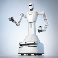 Robots collaboratifs humanoïdes YY-A2CR-Y2B personnalisables pour l'automatisation du transport, autonomie de batterie efficace, moteur 700W AC220V